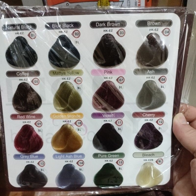 VINFE - Katalog Rambut Warna Semir Rambut Diosys 20 warna / True Five / IMAC