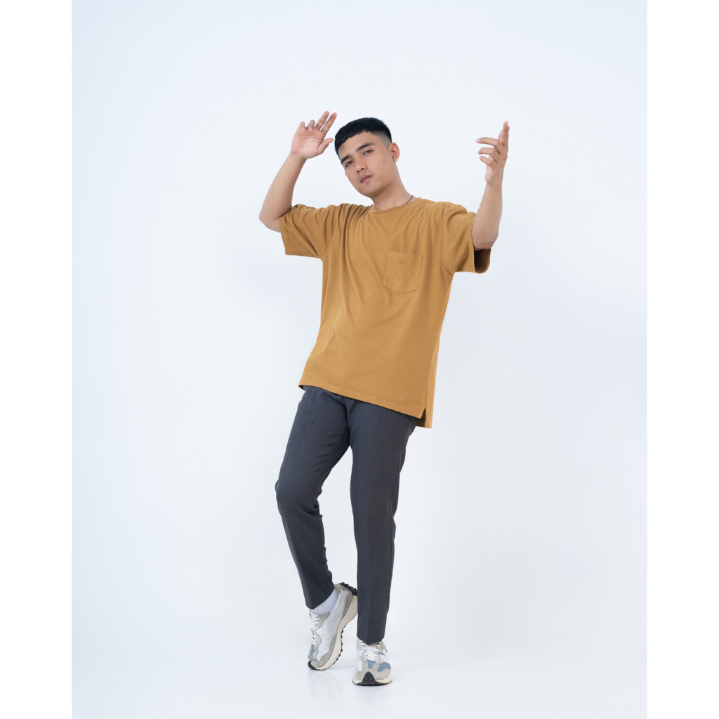 GOODETHICS - Oversize Tshirt Brwon