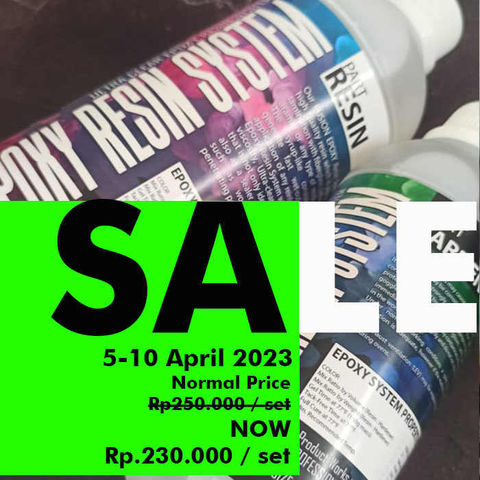 FUSION Epoxy Epoxi Resin Bening 1,5 Kg