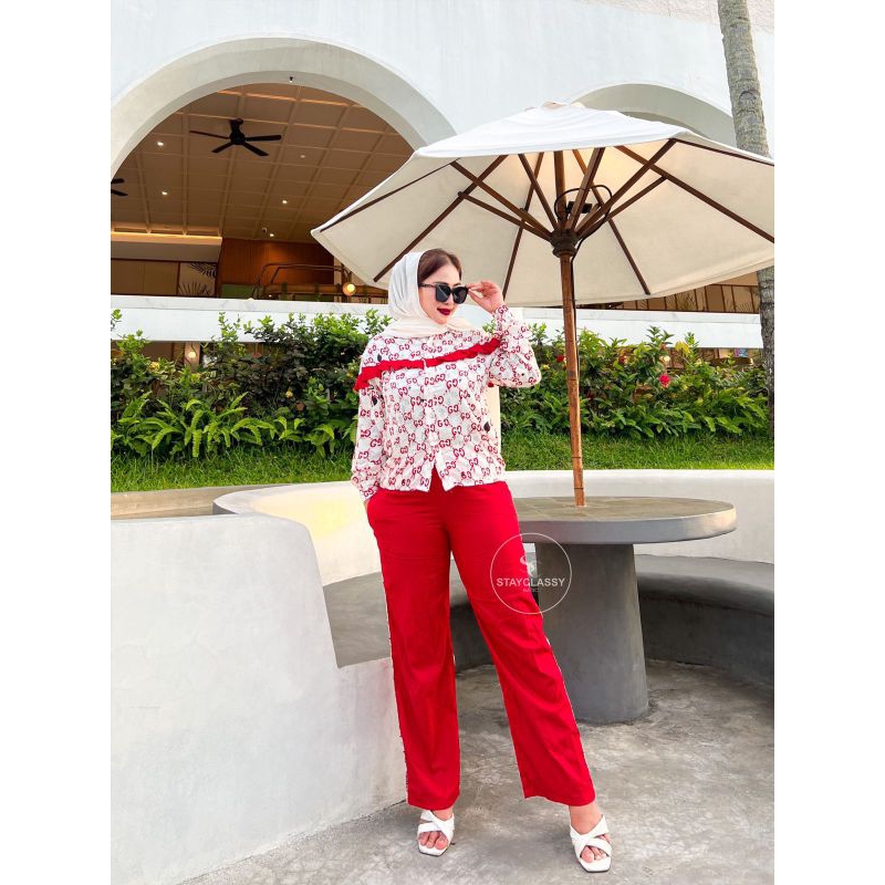 New OneSet Celine By SC Matt katun poplin premium