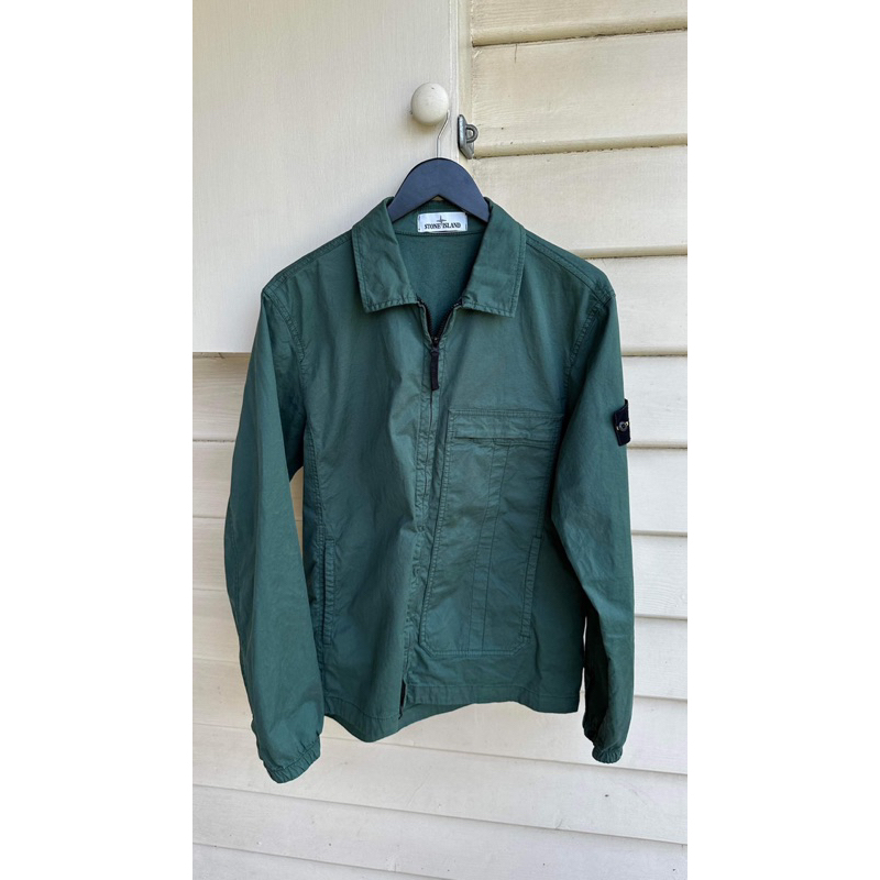 Stone Island Overshirt SS21 Green