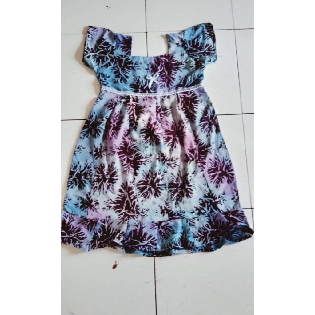 DASTER ANAK ARAB 6-7 Tahun Grosir baju perempuan cantik murah santai daster anak bayi motif Dress AN