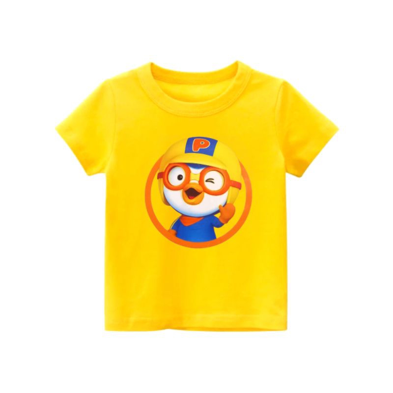 kaos anak anak pororo