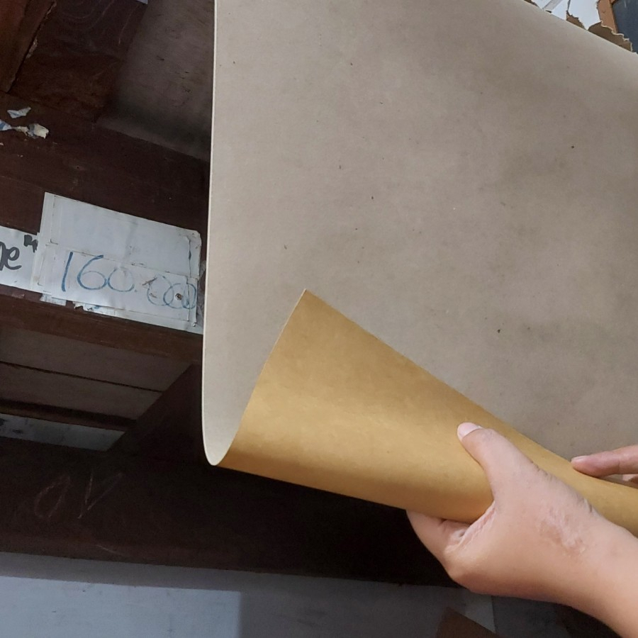 

Kertas Kraft Liner 125 gsm ukuran 120x90cm - Warna Berbeda Dua Sisi