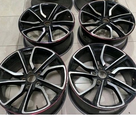 Velg Mobil Bekas Ring 16 Hsr Misato Baut 5x114 Lebar 8rata Et40 Velg Mobil Hrv, Crv, X-Pander, Inova