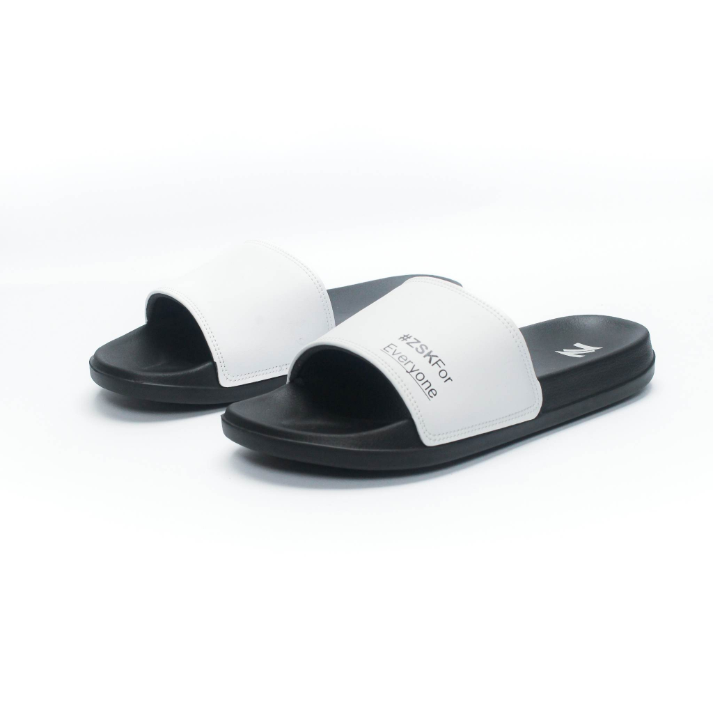 Zasaka - Ash Black Sandal Slide Slip On Pria