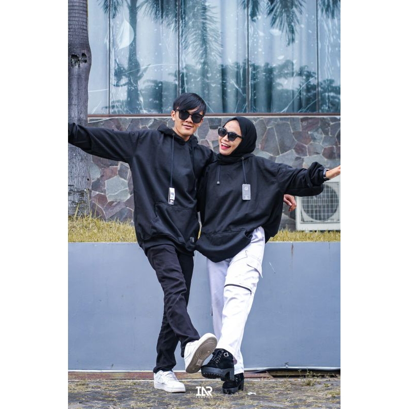 AMSTORE- Hoodie polos oversize jumbo bigsize unisex pria wanita size xxxl xxxxl xxxxxl.