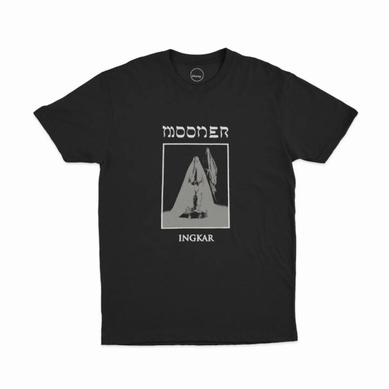 Kaos Mooner Ingkar - Kaos Hitam Mooner Ingkar 1