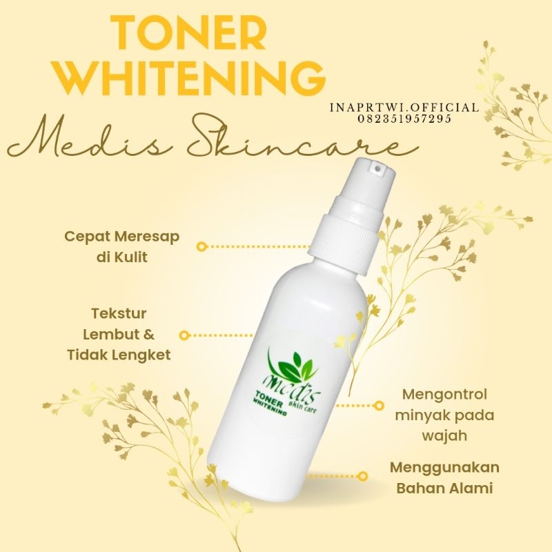 Toner whitening medis skincare