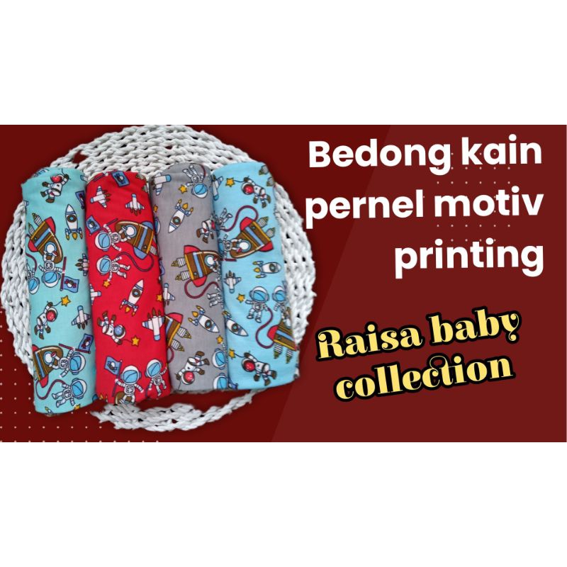 3pcs bedong kain rainbow