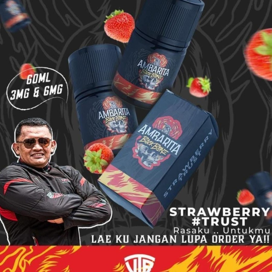 Ambarita BackBone Strawberry Trust 60ML by VTB x Ambarita