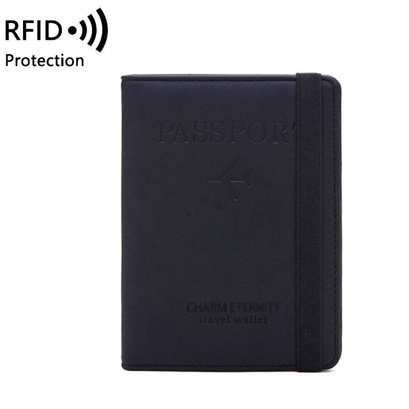 Dompet Paspor Cover Card Holder Travel Wallet RFID Blocking - YXY79