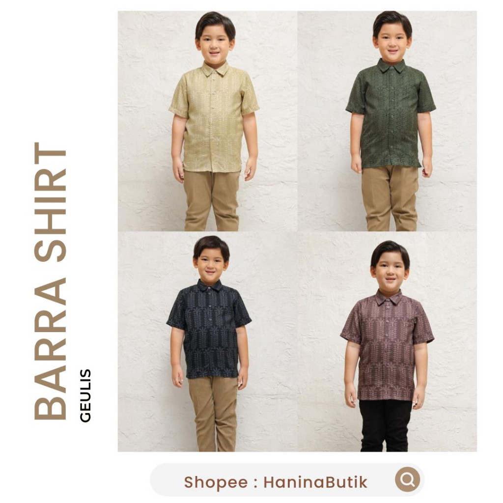BARRA SHIRT by GEULIS | KOKO ANAK RAYA SERIES GEULIS