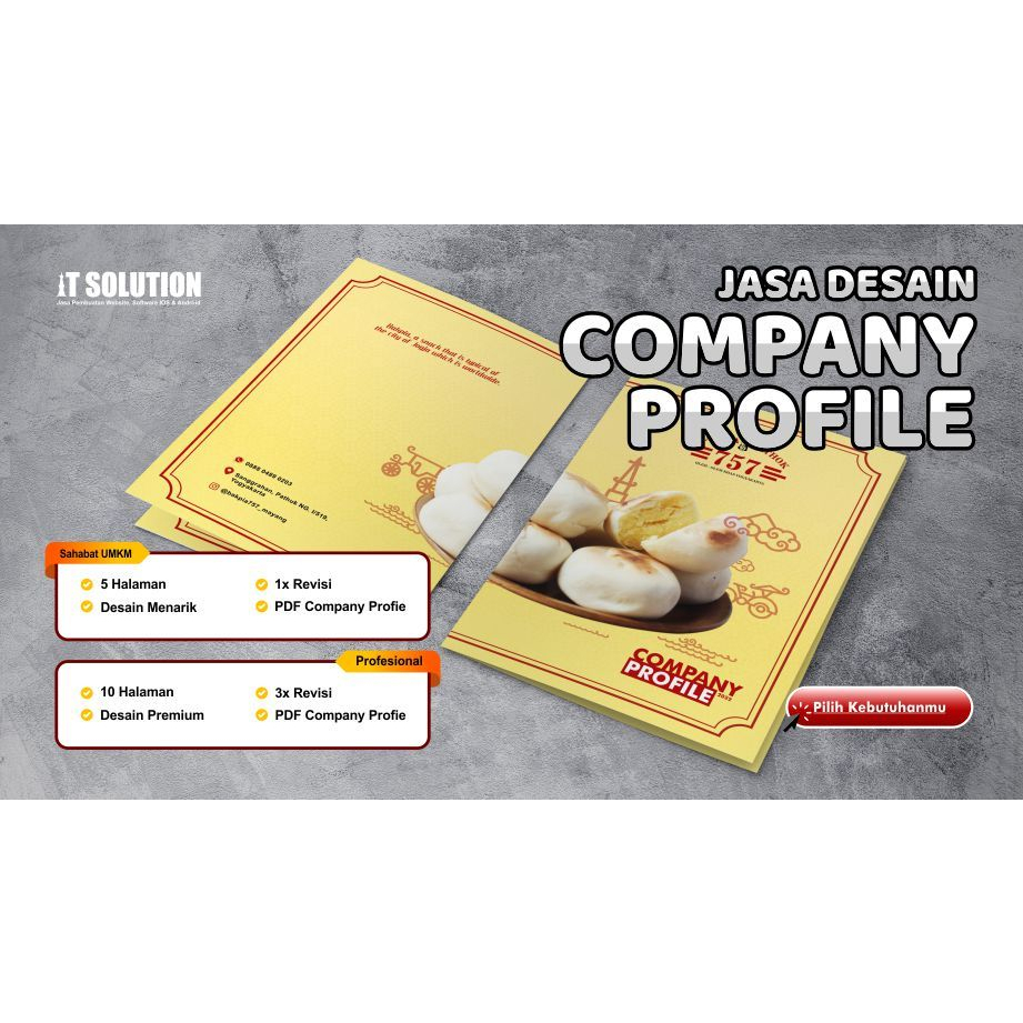 Harga Company Profile Design Terbaru Mei 2026 | BigGo Indonesia