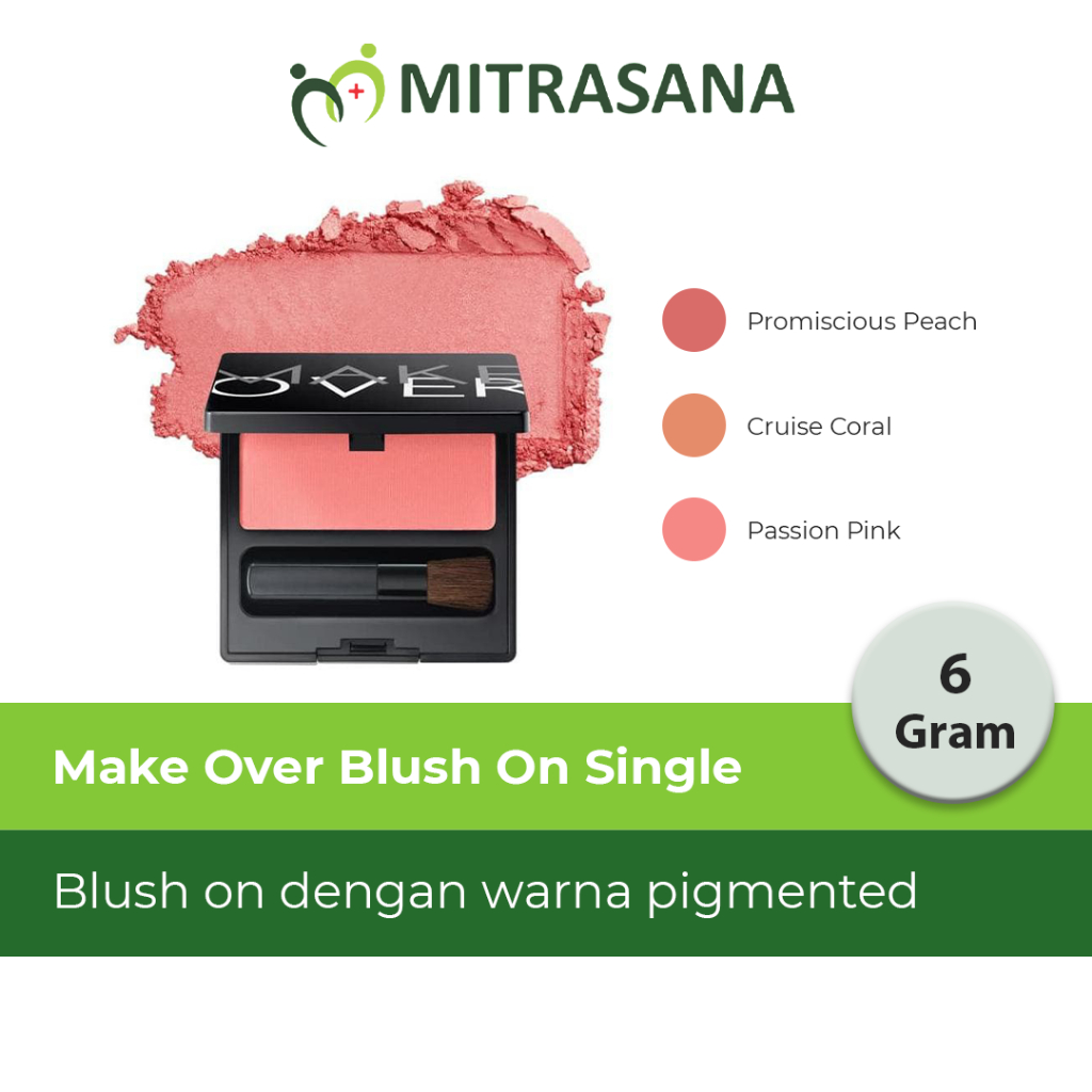 Make Over Blush On Single 6 G - Blush On