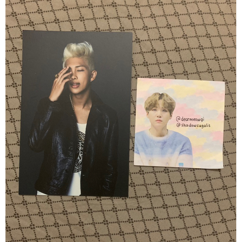 (booked) BTS RM Namjoon Dark n Wild Armypedia Postcard