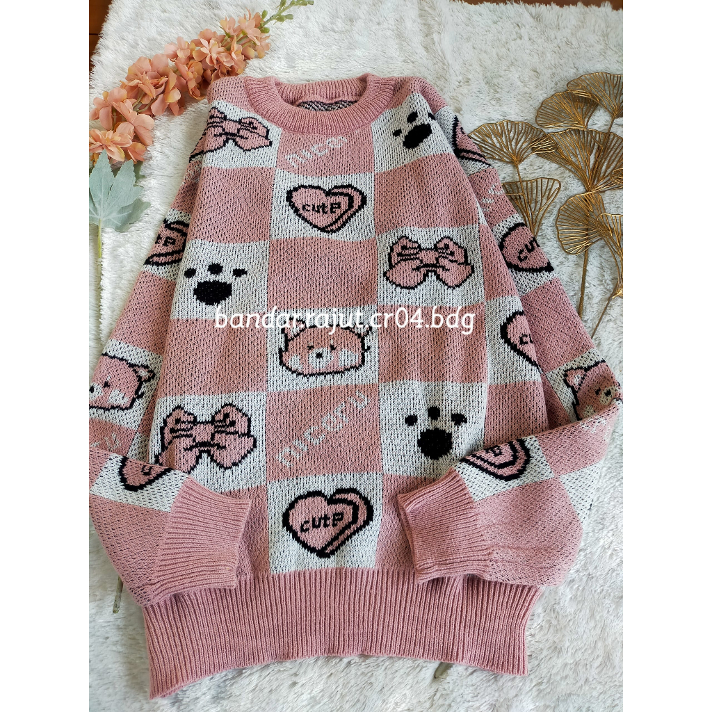 SWEATER RAJUT JAMILA BRANDED 7 GATE