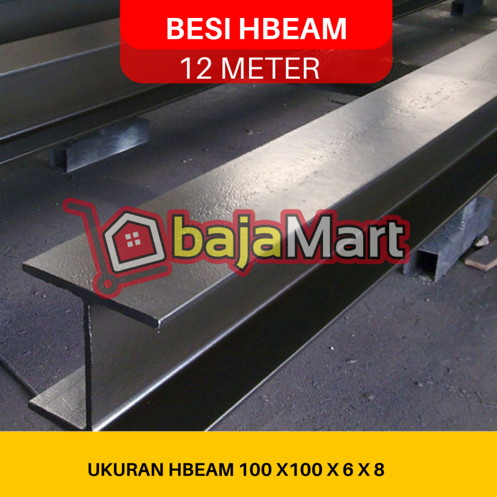 Besi H Beam 100 100x6x8 12 Meter