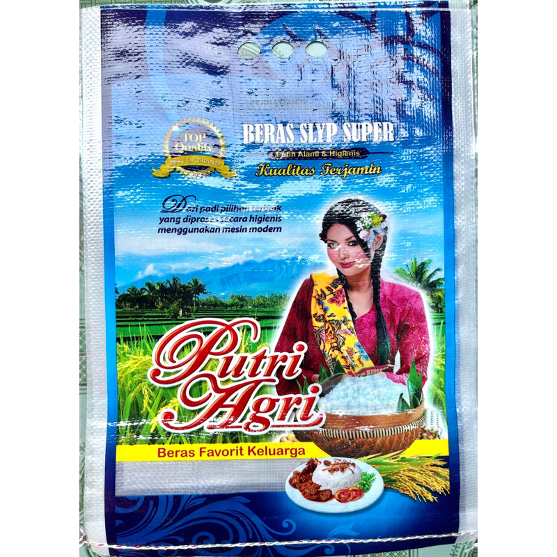 Karung Beras Laminasi PUTRI AGRI 5kg