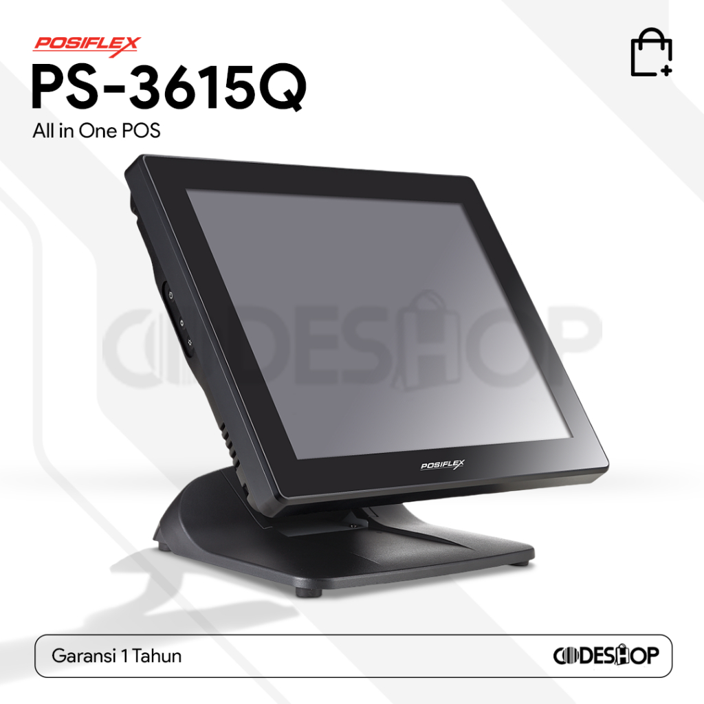 Mesin Kasir Pos Android Posiflex PS-3615Q 128GB SSD