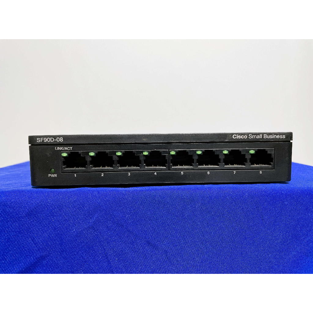 switch hub cisco sf90d 08 8 port 10 100