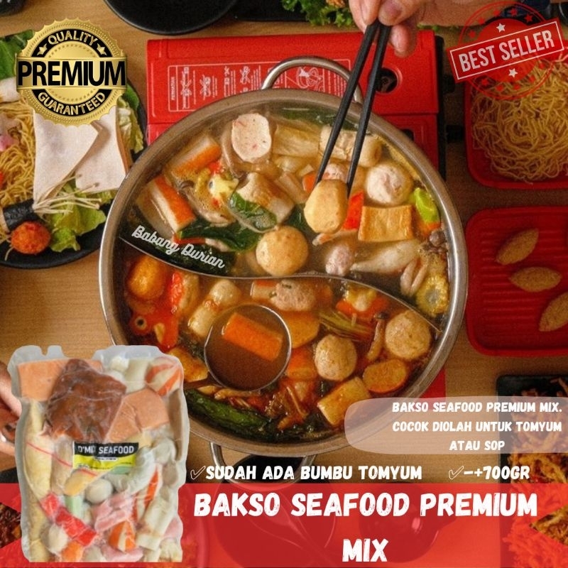 

BAKSO SEAFOOD PREMIUM MIX HALAL LEZAT DAN BERGIZI)/ANEKA BAKSO SEAFOOD BERKUALITAS