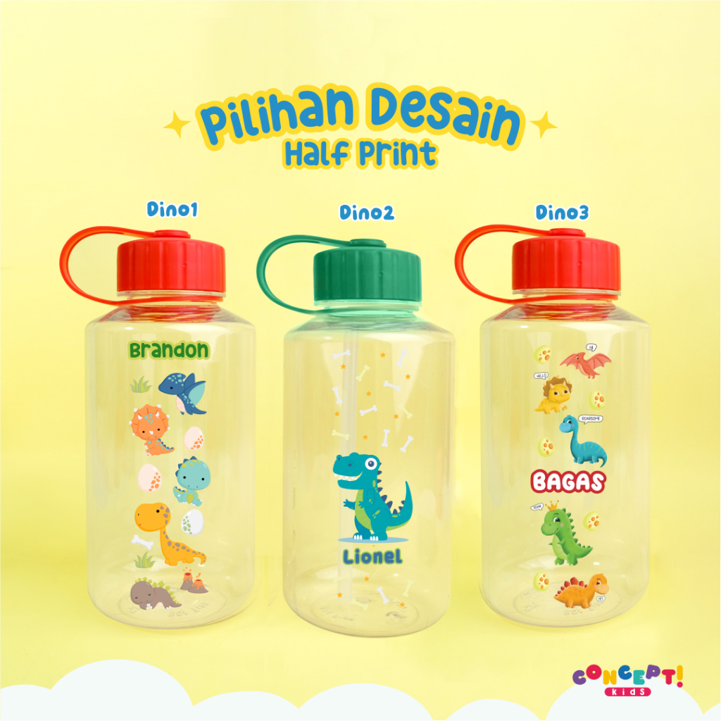 BOTOL MINUM ANAK CUSTOM DUNDEE