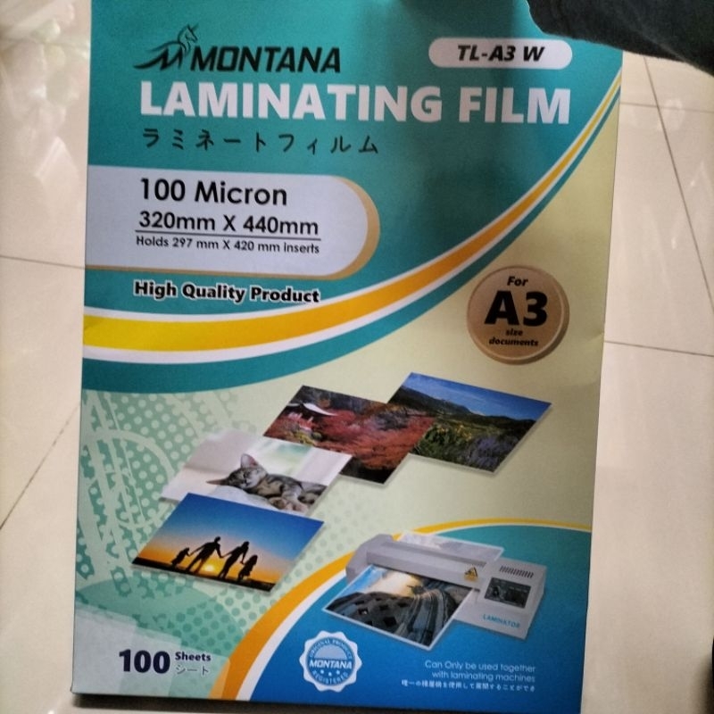 [PAK] Laminating A3 MONTANA