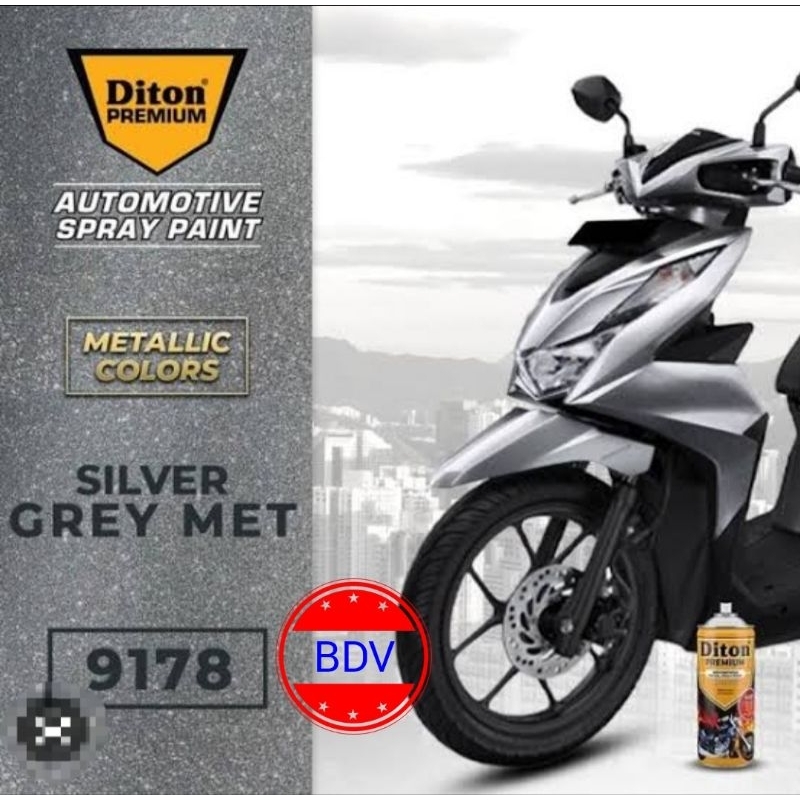 Diton Premium Silver Grey Metallic 9178 400cc