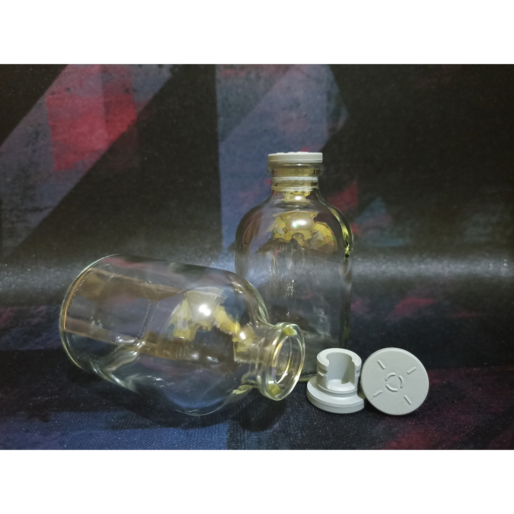 Botol Vial Bening 50ML / Clear Vial 50 ML