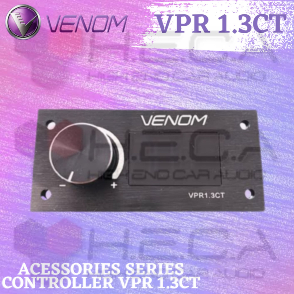 Venom VPR 1.3CT Remote Controller DSP Control Remot Processor Setting
