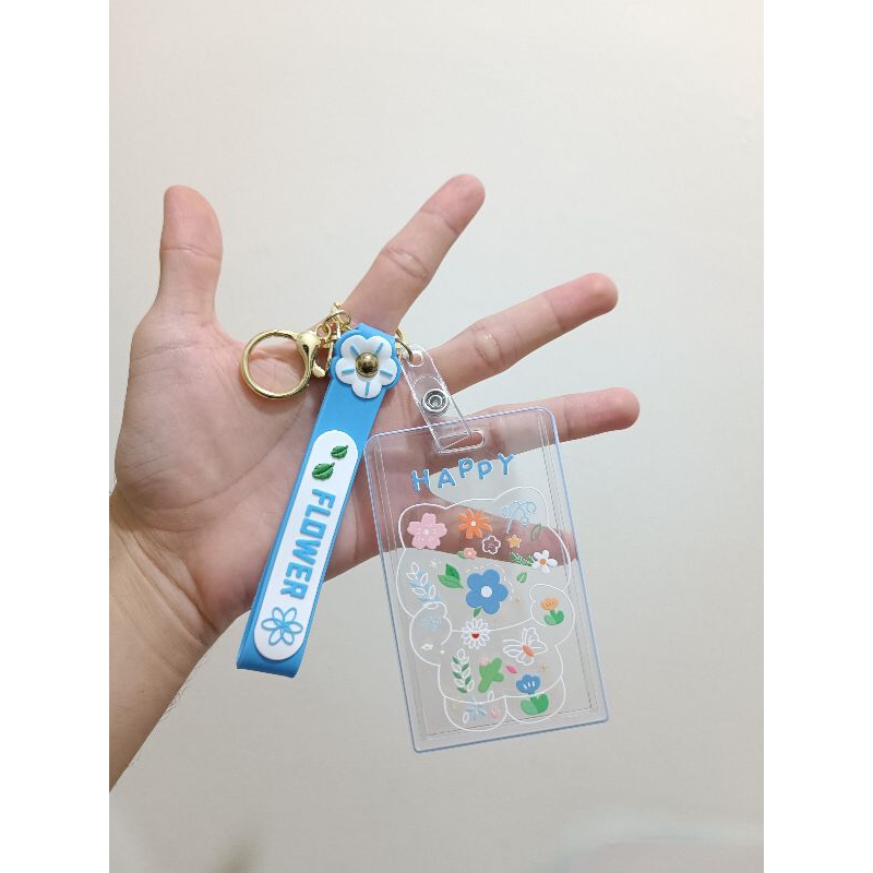 MOMO 1PCS ID CARD BENING DAN GANTUNGAN KUNCI/ NAME TAG/ TEMPAT ID CARD