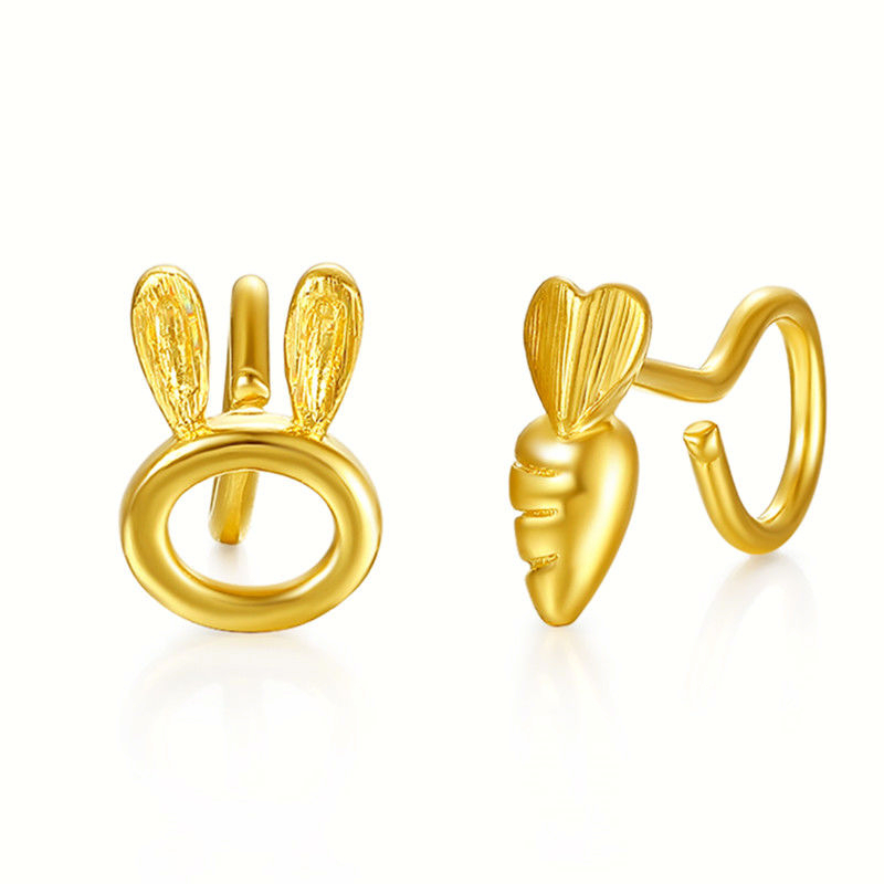 17k giwang permata full emas asli cantik manis simple 1.3 gram