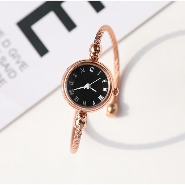 TIKTOK - D3023 Jam Tangan Gelang J5024 / Jam Tangan Wanita Korean Style / Fashion Jam Tangan Wanita / Jam Tangan Import / Jam Tangan Style