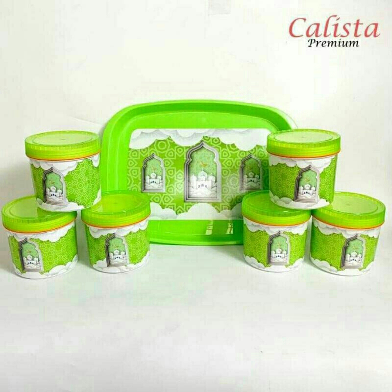 Toples Tonam Islamic Tempat Kue / Cemilan Lebaran 7 in 1