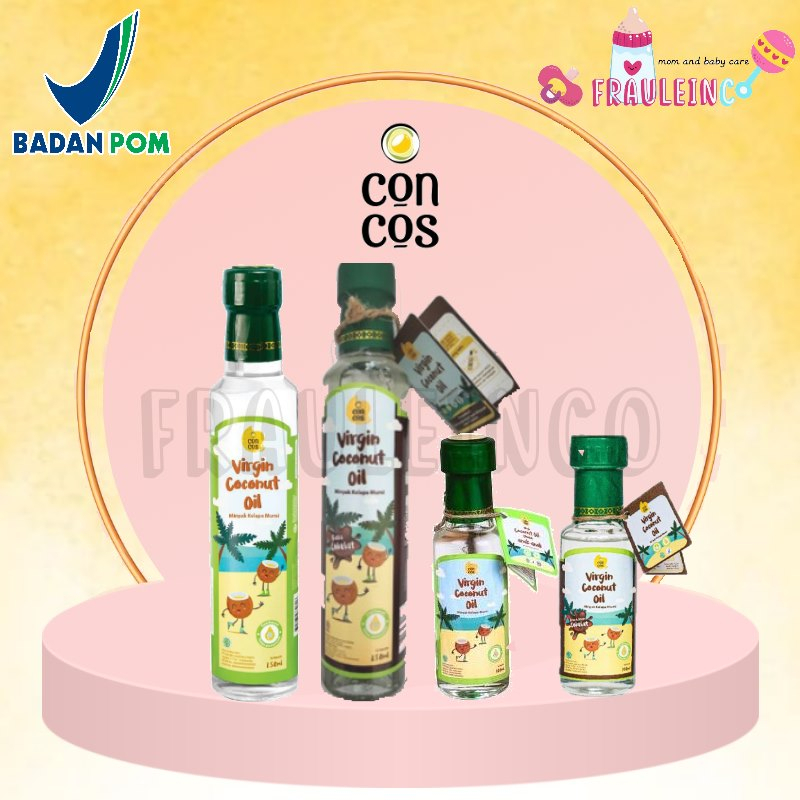 *FRAULEINCO* CONCOS VIRGIN COCONUT OIL BABY &amp; KIDS 100ML 250ML