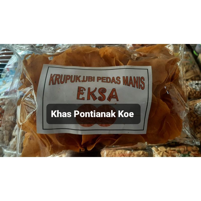 

Kerupuk Ubi Pedas Manis EKSA / ABC 500gr