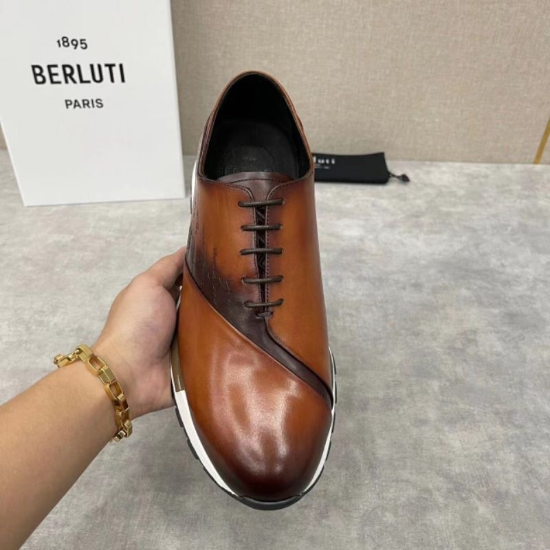 sepatu sneaker cowok berluti men shoes mirror p1shoes vip sepatu pria top