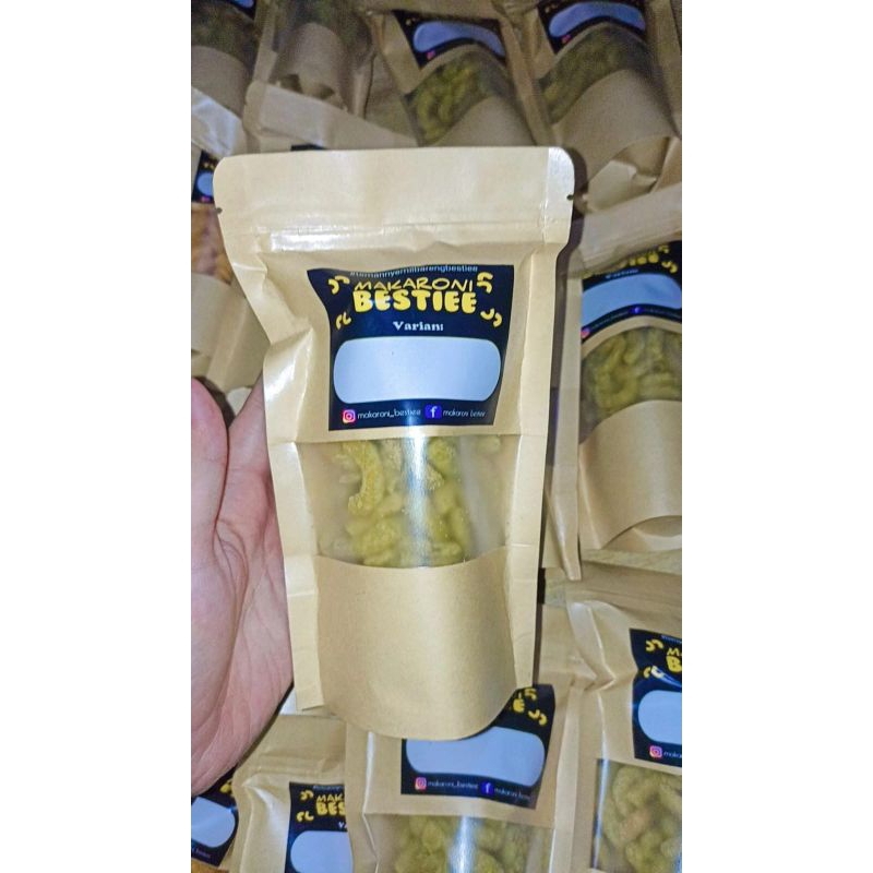 

makaroni rasa rumput laut