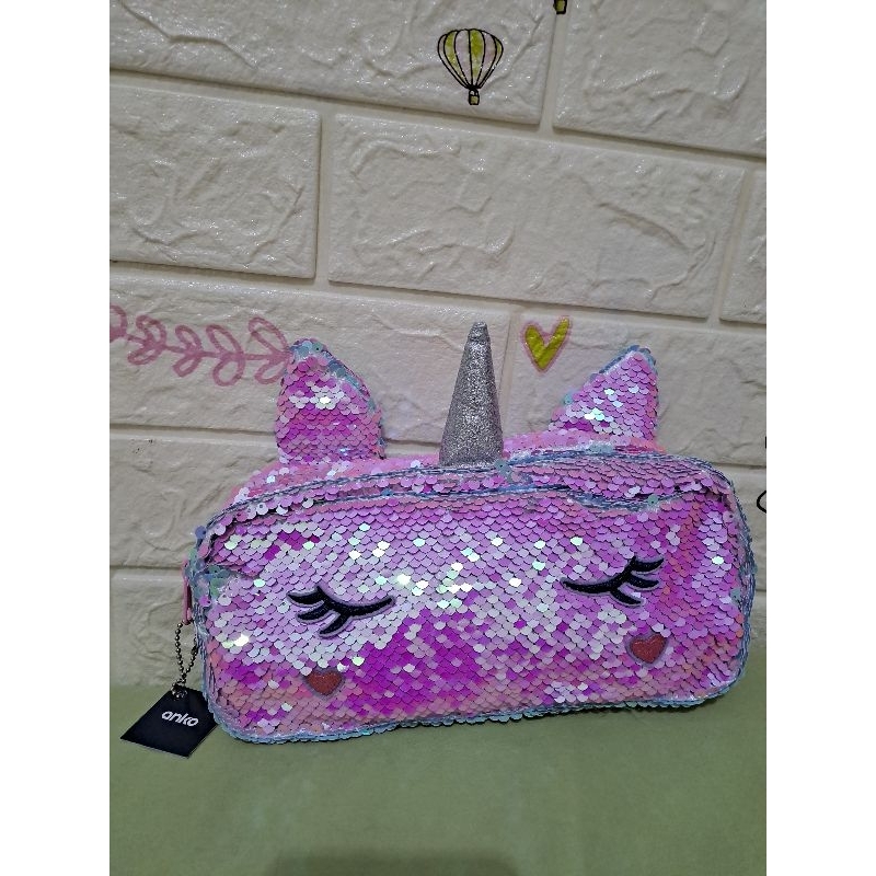 

Tempat Pencil Anko Unicorn / Pencil Case Original