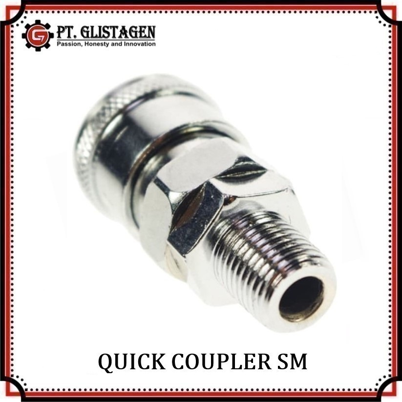 Quick Coupler SM ( 20,30,40 ) Sambungan Selang Kompresor Recoil Cuk SM