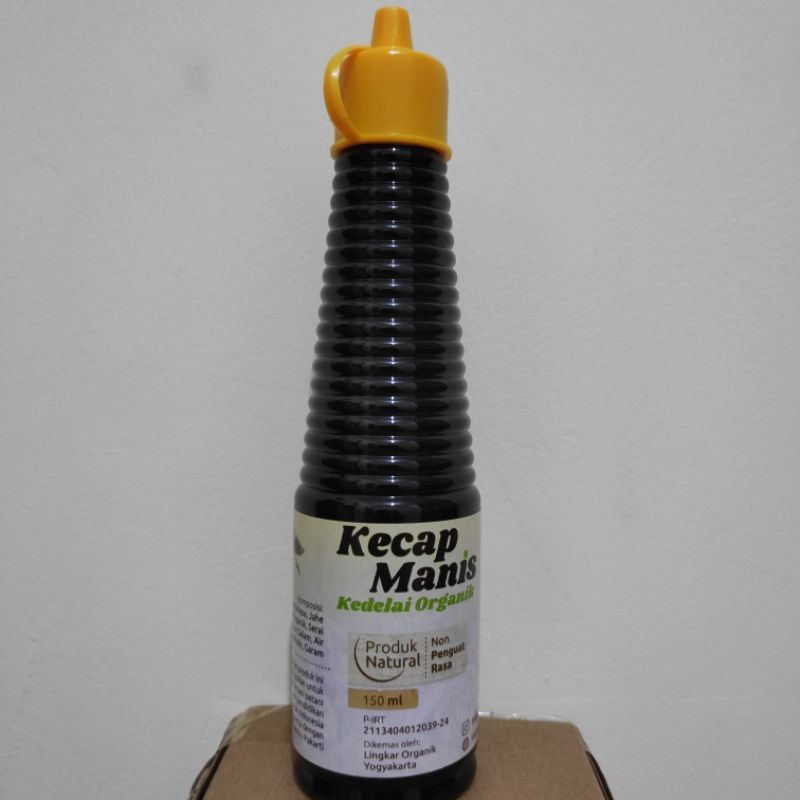 

LINGKAR ORGANIK KECAP MANIS KEDELAI HITAM 350 ML