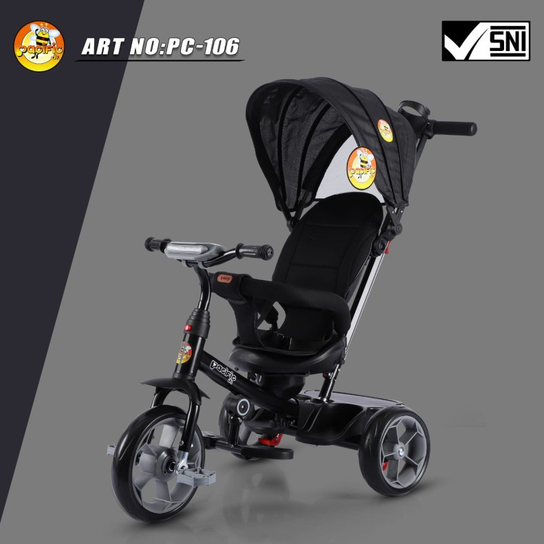 Sepeda Anak Roda Tiga / Tricycle Pacific PC-106 sepeda bocah roda tiga - Onlinepratama88