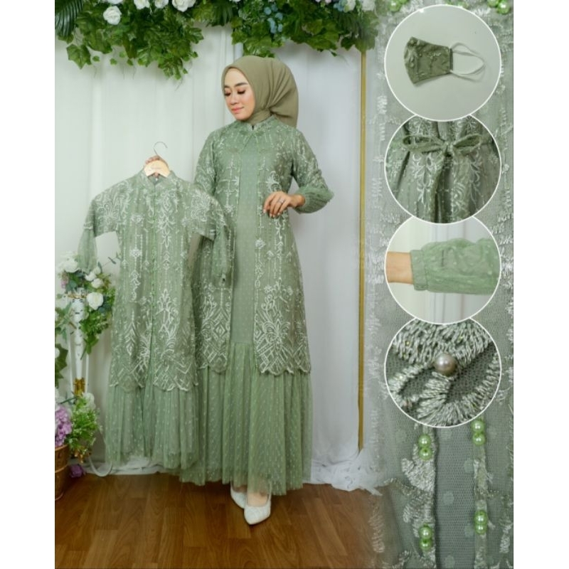 Original Couple Ibu Anak Bali Kebaya / Couple Seragaman / Couple Pesta / Couple Murah / Couple Moder