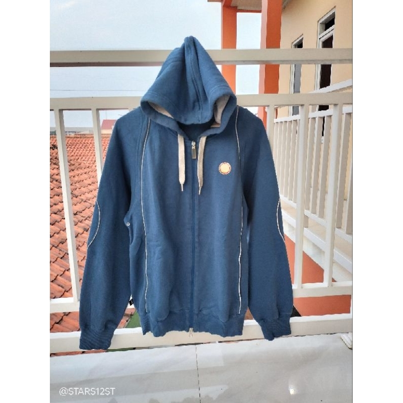 Hoodie Zipper Nike Jord 23 Warna Biru Size L to XL