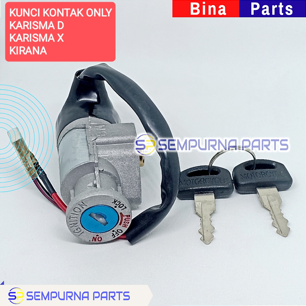 KUNCI KONTAK ONLY KARISMA,KIRANA - BINA PARTS