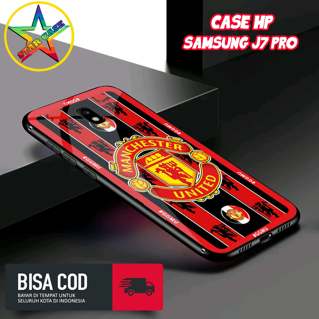 Case Samsung J7 Pro 2017 Motif [BOLA] Casing Samsung J7 Pro TERBARU Hardcase Glossy Kilau 2D Case Hp