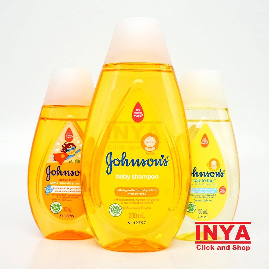 Johnson Active Kids Soft &amp; Smooth Shampoo 100ml - Shampo Bayi