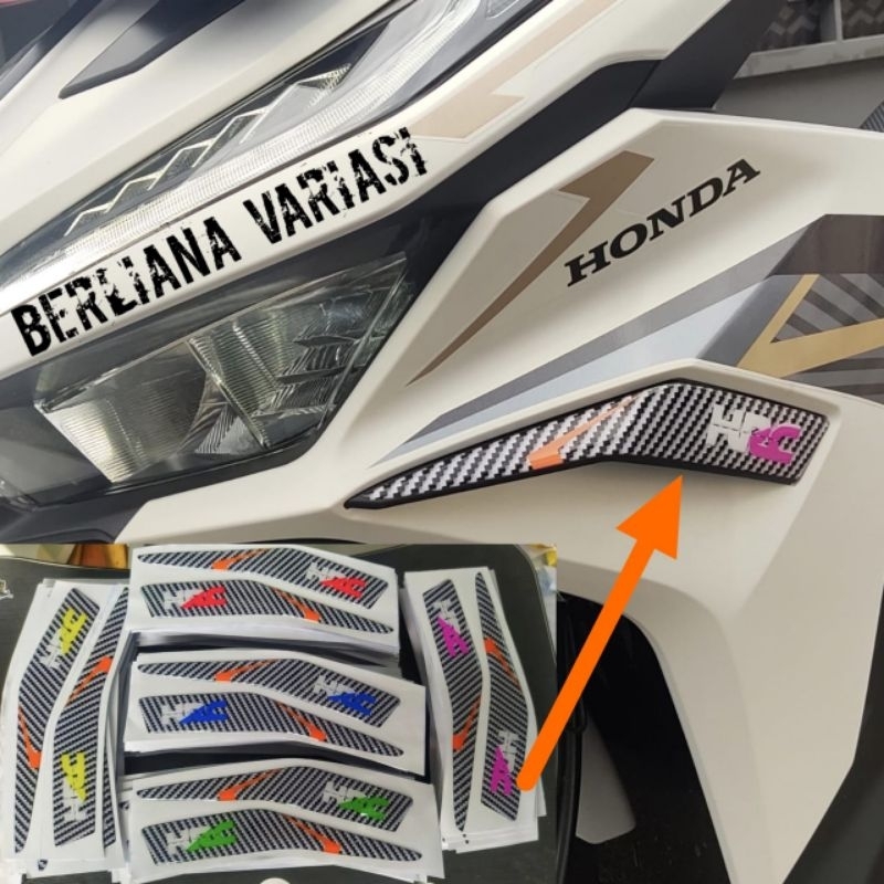 Emblem timbul sayap Vario 125 new 2023 sticker timbul Vario 125 2023