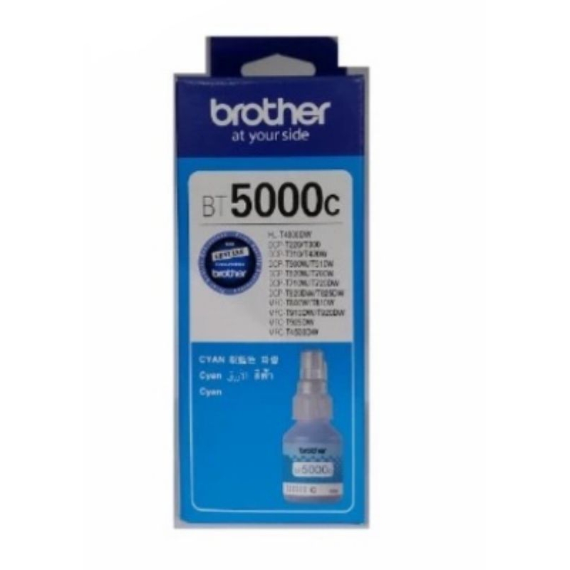 Tinta Brother BT6000 BK. Black. BT5000C Cyan. BT5000M Magenta.  BT5000Y Yellow. Original